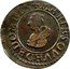 France Denier Tournois (Mary) + MARIE. SOVVE. DE. DOMBES coin obverse