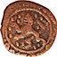 France Double Denier (Alberto and Isabella. 2nd Type) DVCES. ET. COMIT. BVRGVNDIAE. 1609 coin reverse
