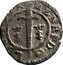 France Double Denier (Henry II. Cross of Jerusalem) HENRI. D. G. LOTH. DVX. coin obverse