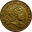 France Double Leopold (Duchy of Lorraine) LEOPOL I D G D LOT BAR REX IER 1725 coin obverse