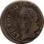 France Double Lorrain (Louis XIII Stenay Mint. 14th Type) .LVD.XIII.D.G.FR.ET.NAV.REX. coin obverse
