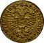 France Double Pistole (Immobilization in the name of Charles V. Besancon) KM# 57 MONETA. CIVIT. IMP. BISVNTINAE.1667 coin reverse