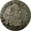 France Double Tournois (Charles I 10th type) CAROLVS GONZ D M PRIN ARC coin obverse