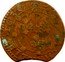 France Double Tournois (Charles I 16th type) DOVBLE.DE.CHARLLEV.1636 coin reverse