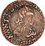 France Double Tournois (Charles II 22nd type) CHARLES.II.DVC.D.MANT.S.DAR coin obverse