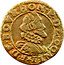 France Double Tournois (Francis 12th Type) F. DE. BOVRBON. P. DE. CONTI coin obverse