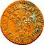 France Double Tournois (Francis 5th Type) DOVBLE. TOVRNOIS. 1615 coin reverse