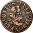 France Double Tournois (Francis 6th Type) F. DE. BOVRBON. P. DE. CONTI. coin obverse