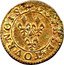 France Double Tournois (Francis 7th Type) DOVBLE TOVRNOIS. coin reverse