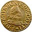 France Double Tournois (Francis 9th Type) F. DE. BOVRBON. P. DE. CONTI coin obverse