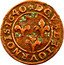 France Double Tournois (Frederic Henry 3rd type) DOVBLE.TOVRNOIS.1640 coin reverse