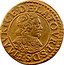 France Double Tournois Frederic-Maurice 10th Type 1632  F.MAVRICE.DE.LA.TOVR.P.S.D.S coin obverse