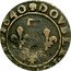 France Double Tournois (Gaston d'Orleans 15th Type) DOVBLE.TOVRNOIS.1640 coin reverse