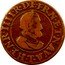 France Double Tournois (Henri IV. Nantes Mint) KM# 16 HENRI.IIII.R.DE.FRAN.ET.NAVAR.T. coin obverse