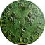 France Double Tournois Louis XIII Amiens Mint. 3rd Type 1616 X DOVBLE. TOVRNOIS. 1616. coin reverse