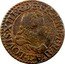 France Double Tournois (Louis XIII. Nantes Mint. 3rd Type) LOVIS. XIII. R. DE. FRAN. ET. NAVA. T. coin obverse