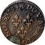 France Double Tournois (Louis XIII Paris Mint. 2nd Type) DOVBLE.TOVRNOIS 1621 coin reverse