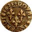 France Double Tournois (Louis XIII. Poitiers Mint. 2nd Type) DOVBLE TOVRNOIS 1621 coin reverse