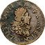 France Double Lorrain Louis XIII Stenay Mint. 4th Type 1635 A Varieties exist LOYS.XIII.R.DE.FRAN.ET.N.A. coin obverse
