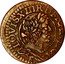 France Double Tournois (Louis XIII Tours Mint. 12th Type) LOVIS.XIII.R.D.FRAN.E.NA E coin obverse