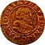 France Double Tournois (Maximilien I 2nd type) MAXI.D.BETHVNE.P.S.DENRIC coin obverse