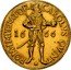 France Quadruple Pistole (Immobilization in the name of Charles V. Besancon) KM# 56 CAROLVS QVINT. ROM. IMPERATOR coin obverse