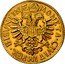 France Quadruple Pistole (Immobilization in the name of Charles V. Besancon) KM# 56 MONETA. CIVIT. IMPER. BISVNTINÆ coin reverse
