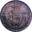 Mexico 1/16 Real Ferdinand VII 1814 KM# 59 FERDIN VII D G HISP REX 1815 MO VII 1/8 coin obverse