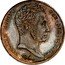 Netherlands 1/2 Gulden Willem I Pattern 1819  WILLEM KONING DER NED G H V L MICHAUT coin obverse
