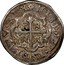 Mexico 1/2 Real Luis I 1724 Mo D KM# R25 HISP ET INDIARVM REX coin reverse