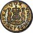 Mexico 1/2 Real Philip V 1746 M KM# 66 VTRA QUE VNVM MO 1746 M PLUS VLTR coin reverse