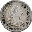 Mexico 1/2 Real Charles IV 1790 FM KM# 71 CAROLUS IIII DEI GRATIA 1790 coin obverse