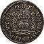 Mexico 1/2 Real Carolus III 1761 M KM# 68 VTRA QUE VNUM MO 1768 M coin reverse