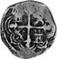 Mexico 1/2 Real (Philip III) KM# 21 coin reverse