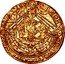 Netherlands 1/2 Rose Nobel (Overijssel. Kampen City) MON NO AV CIVI CAMPEN VALO TRAN ISVLAN coin obverse