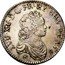France 1/3 ECU Louis XV 1716 BB LVD. XV. D. G. FR. ET. NAV. REX coin obverse