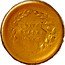 USA 1 Cent (Experimental Amber Glass Cent Early Impression) UNITED STATES MINT coin obverse