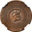 USA One Cent Jacob Perkins. Pattern Cent 1818 1818 coin obverse