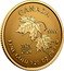 Canada 1 Dollar (45th Anniversary of Canada’s Gold Maple Leaf) CD 1979 2024 CANADA 9999 FINE GOLD 1/20 OZ OR PUR coin reverse