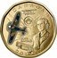 Canada Dollar Elsie MacGill. Colored 2023  BU CANADA ELSIE MACGILL DOLLAR coin reverse