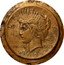 USA 1 Dollar (Peace Dollar Obverse Plaster) LIBERTY IN GOD WE TRVST 1921 coin obverse