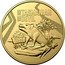 Australia 1 Dollar (The Big Tasmanian Devil) THE BIG TASMANIAN DEVIL MOLE CREEK coin reverse