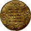 Italy 1 Florin (Charles I) MONETA AVREAC ORDIN CAROL D G S IMP coin reverse