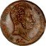 Netherlands 1 Gulden (Willem I Pattern) WILLEM KONING DER NED G H V L MICHAUT coin obverse