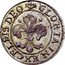 France 1 Kreuzer (City of Strasbourg Coin) GLORIA IN EXCELSIS DEO coin reverse