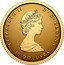 Canada 10 Dollars (45th Anniversary of Canada’s Gold Maple Leaf) ELIZABETH II D G REGINA 10 DOLLARS coin obverse