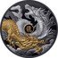 Niue 10 Dollars Charles III Year of the Dragon 2024  Proof 龍 coin reverse