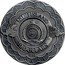 Niue 10 Dollars The Power of Green Dragon 2024  Antiqued (minted in 2023) NIUE ISLAND PUBLIC SEAL OF NIUE 5 OZ AG 999 ATUA NIUE TUKULAGI 10 DOLLARS 2024 coin obverse