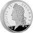UK 10 Pounds British Monarchs. George II Piedfort 2023  Proof GEORGIVS II DEI GRATIA coin reverse