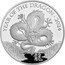 UK 10 Pounds (Lunar Year of the Dragon) 龍 W.W YEAR OF THE DRAGON 2024 coin reverse